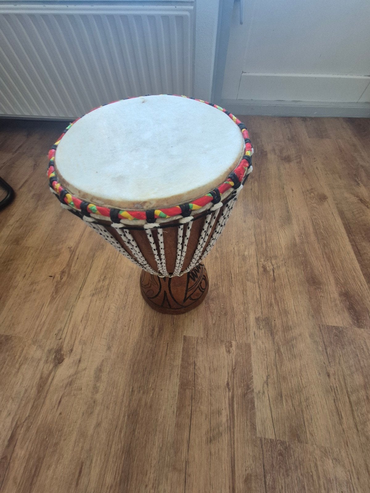 Mooie Djembe - Handgemaakte Afrikaanse Trommel, Ophalen, Gebruikt, Trommel
