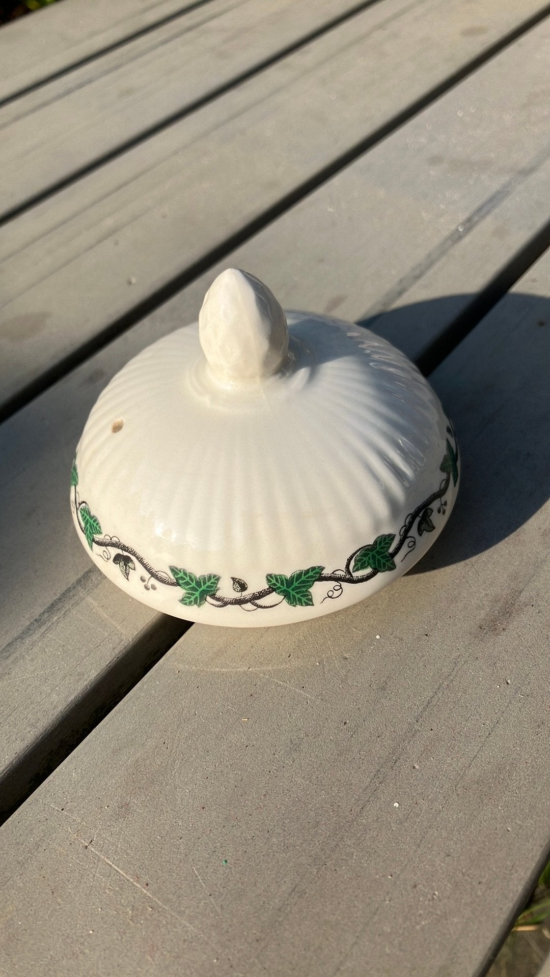 Wedgwood onderdeel Poison Ivy vintage, Ophalen of Verzenden, Zo goed als nieuw, Porselein, Overige typen
