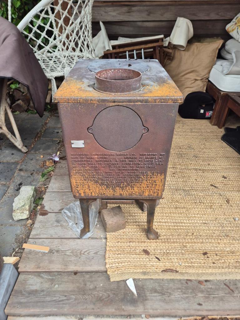 Waterford 100 gietijzeren houtkachel - Vintage, Ophalen