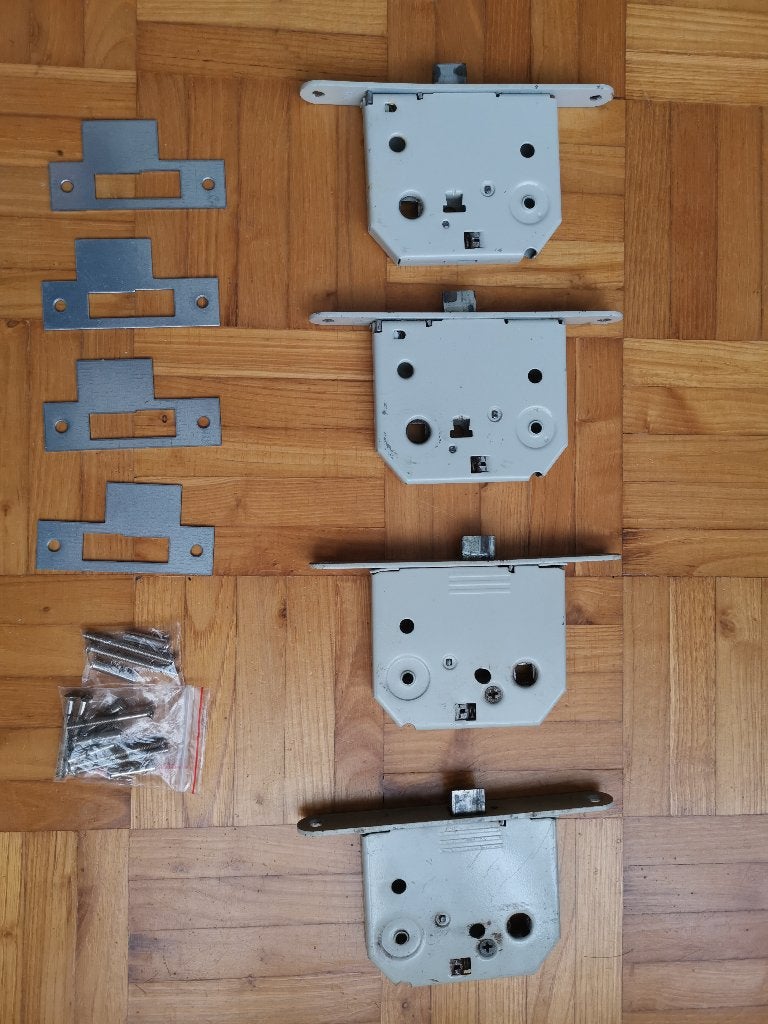 Loopslot  Blindschild aluminium, Ophalen, Zo goed als nieuw, Overige materialen, Slot