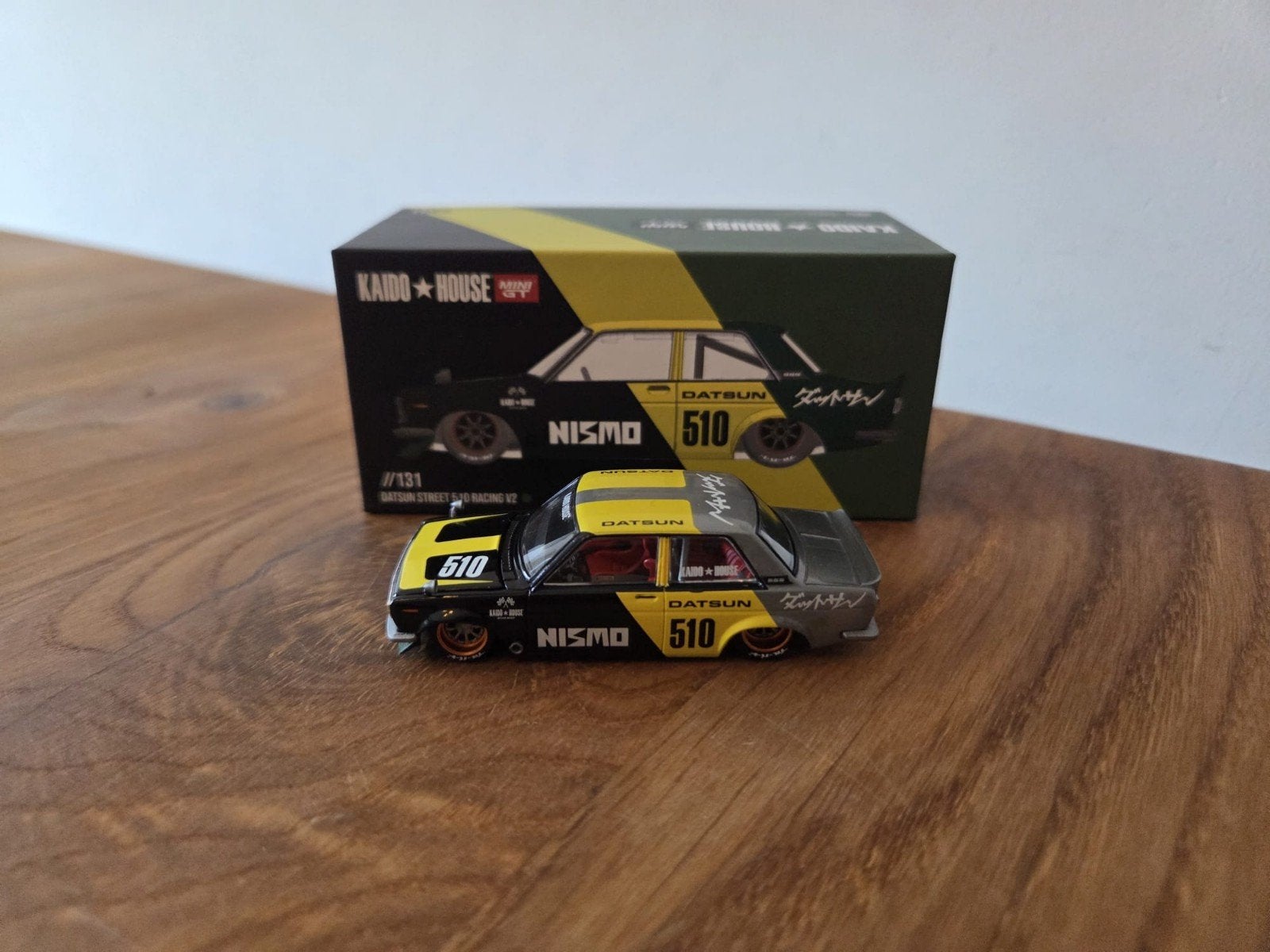 Kaido House CHASE 131 Datsun street 510 racing V2. Nieuw, Overige merken, Auto, Groter dan 1:32, Nieuw