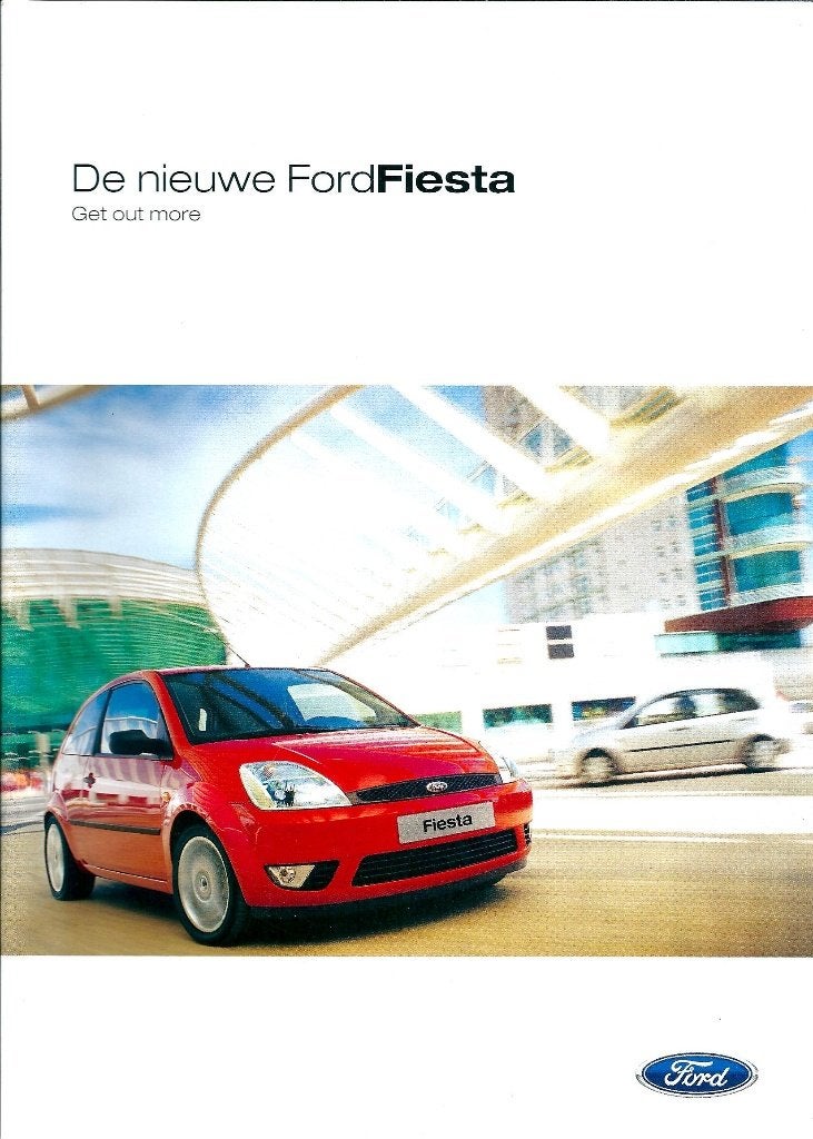 Brochure Ford Fiesta September 2002, Ophalen of Verzenden, Gelezen, Ford