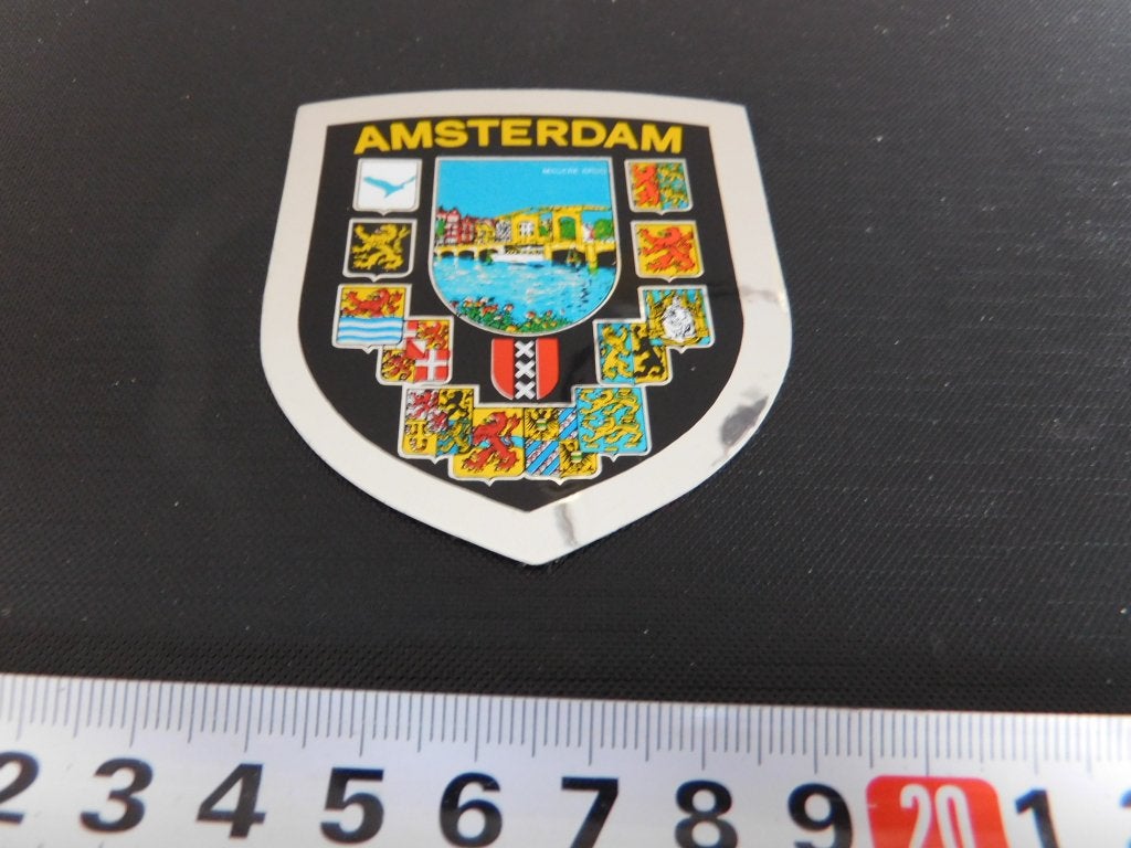 sticker Amsterdam Magere Brug   Folie AE610, Ophalen of Verzenden, Zo goed als nieuw