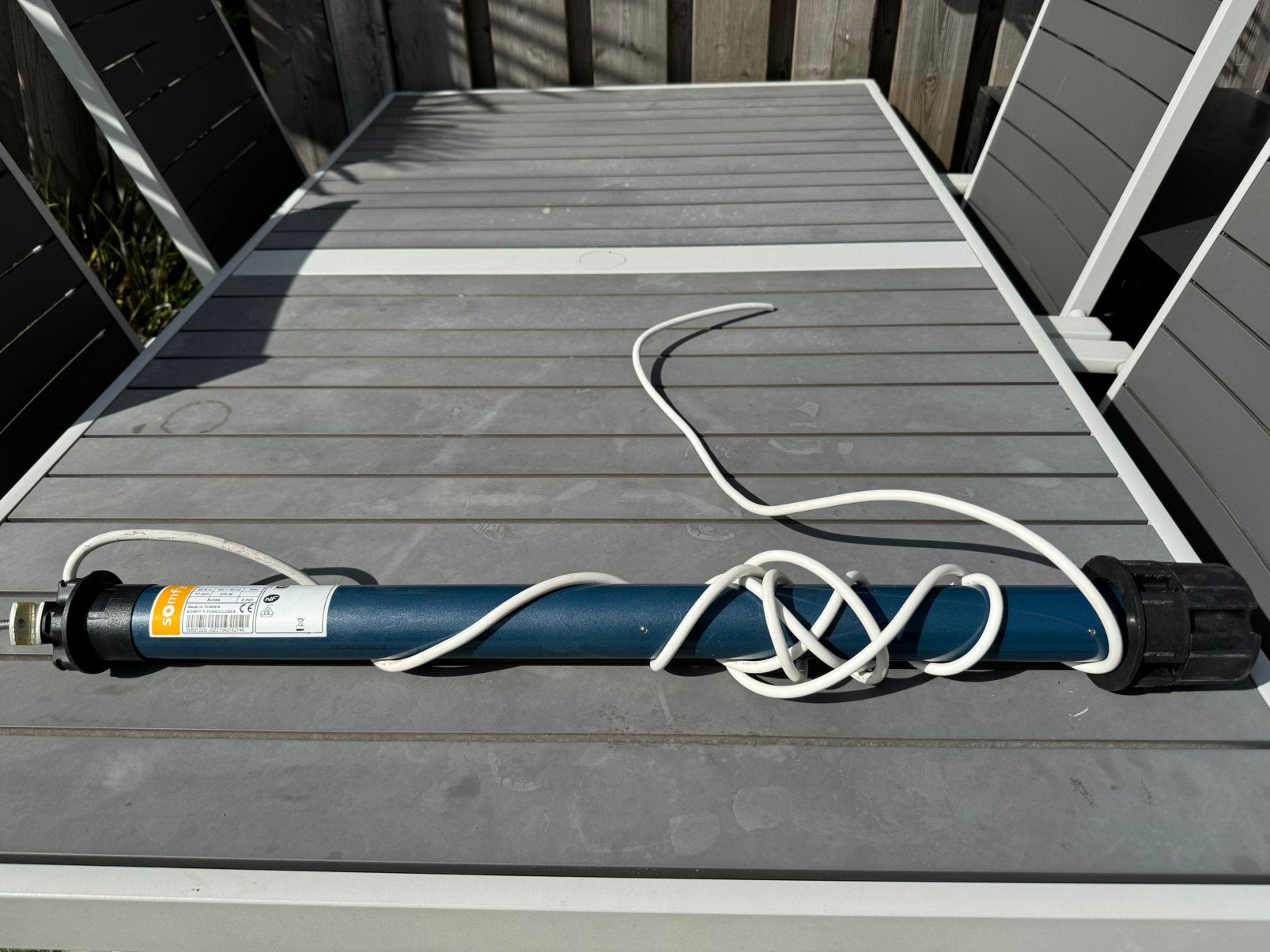 Somfy Sunea io 40/17 buismotor voor zonnescherm, Ophalen, Knikarmscherm, Elektrisch