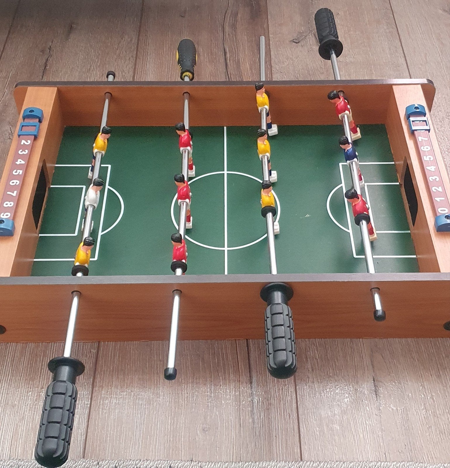 Compact Tafelvoetbalspel - Plezier voor Jong en Oud, Ophalen, Gebruikt
