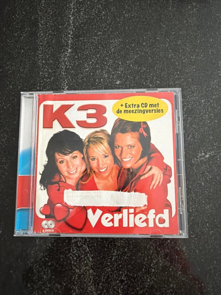 K3 - Verliefd (2 Discs) + Extra CD met meezingversies, Ophalen, Zo goed als nieuw