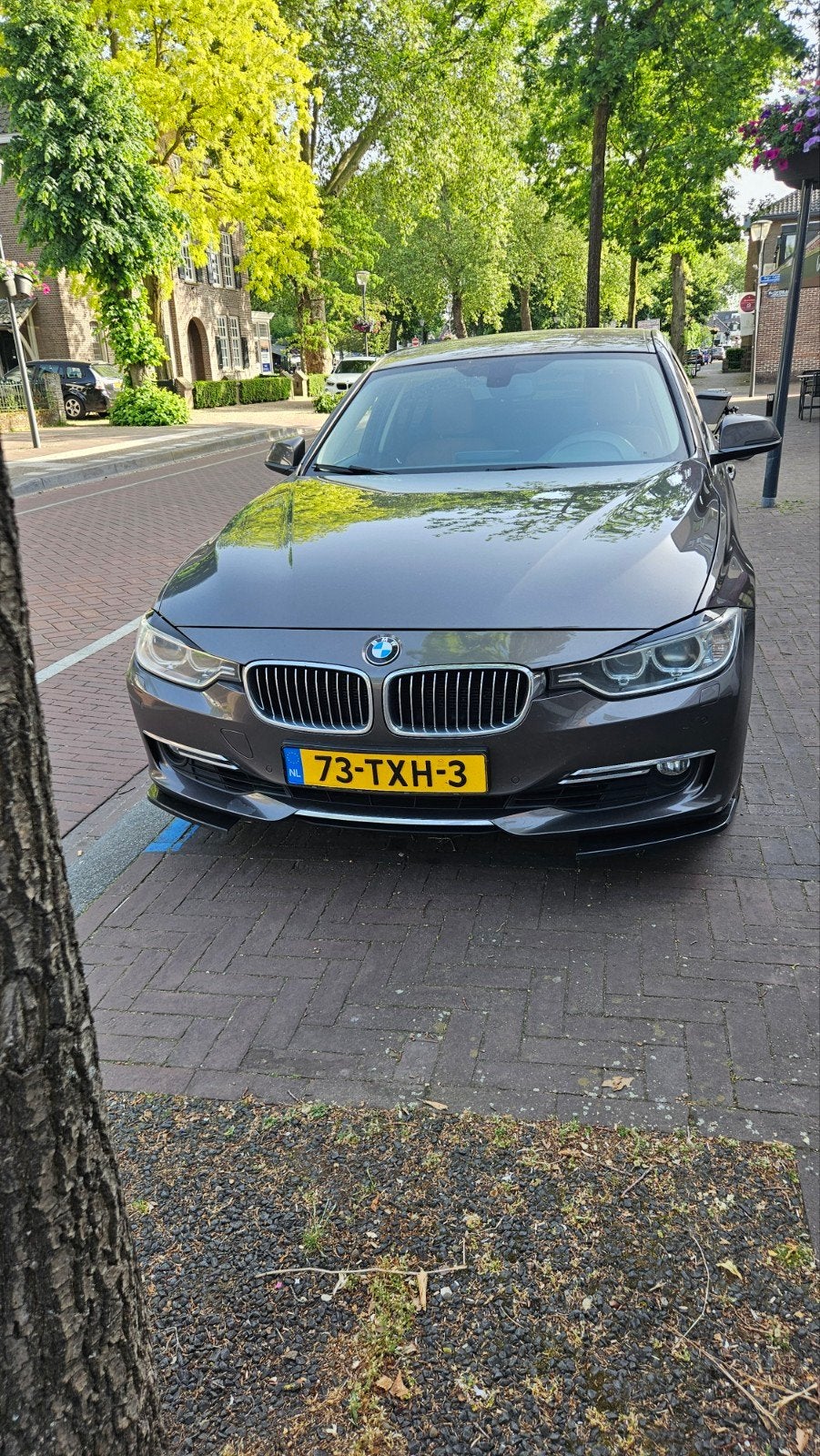 BMW 3-Serie 2.0IX 320 135KW Aut8 (f30) 2012 Bruin, Auto's, BMW, Achterwielaandrijving, 4 cilinders, Bruin, Origineel Nederlands