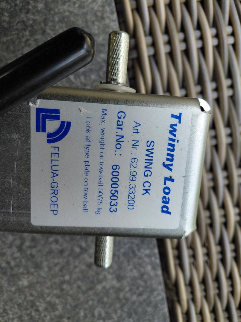 Twinny Load SWING CK Trekhaakdrager - 2 fietsen, Auto diversen, Fietsendragers, Ophalen of Verzenden, Gebruikt, Trekhaakdrager