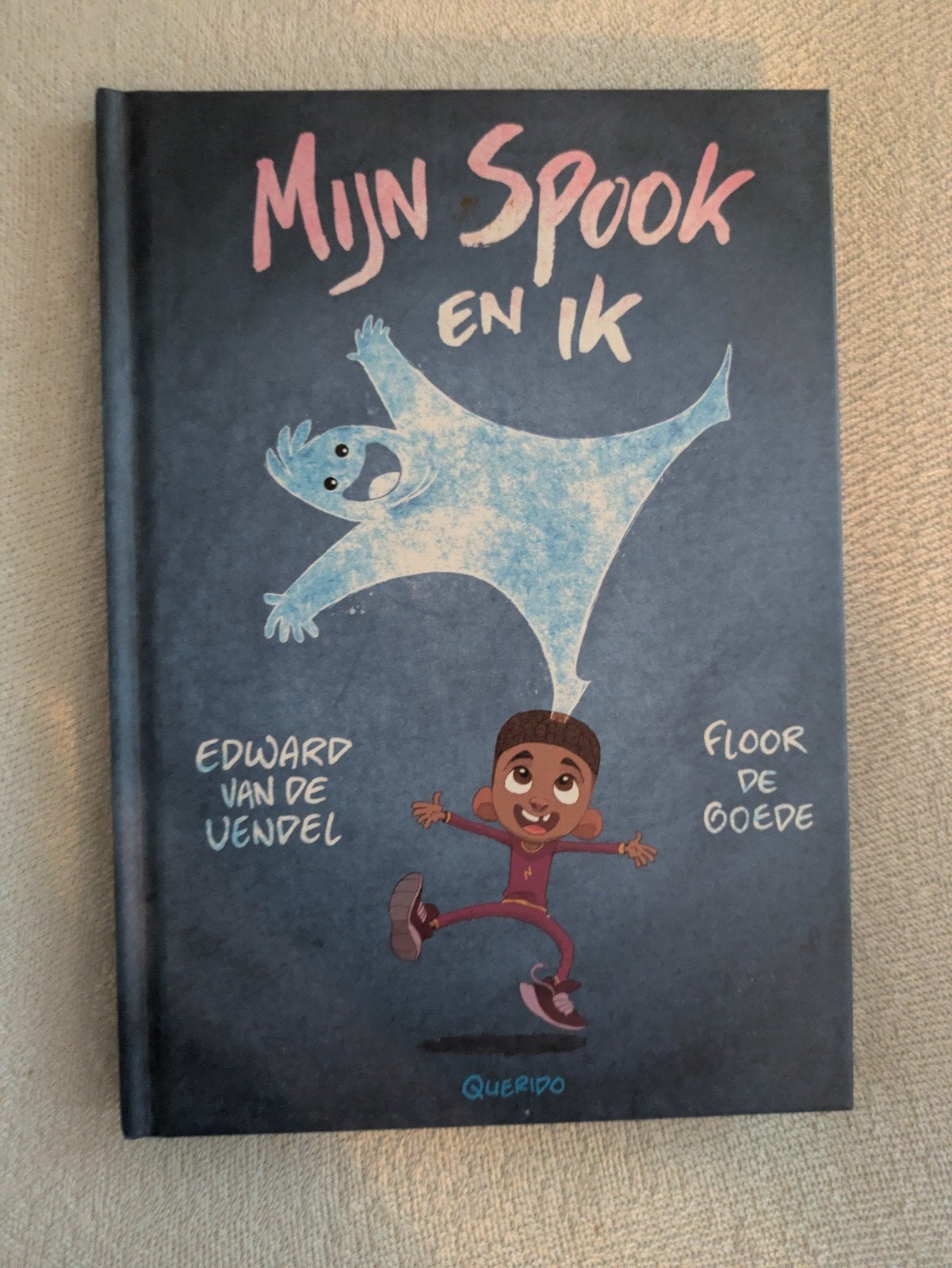 Mijn Spook en Ik - Edward van de Vendel & Floor de Goede, Ophalen of Verzenden, Zo goed als nieuw, Edward van de Vendel, Sprookjes