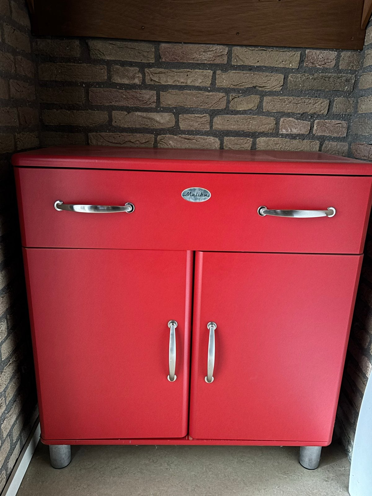 Malibu Dressoir / Kastje - Rood, Ophalen of Verzenden, Gebruikt
