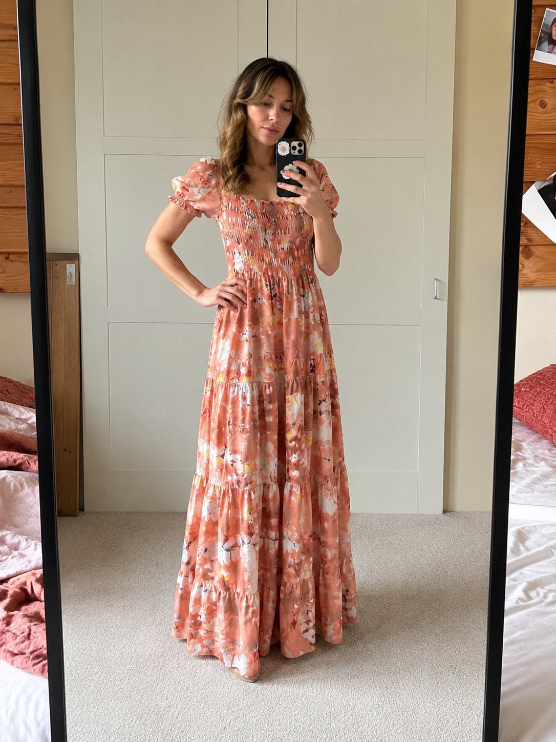 Jaase Viscose Maxi Jurk Maat M - Zomer & Herfst Stijl, Kleding | Dames, Maat 38/40 (M), Meerkleurig, Ophalen of Verzenden, Gedragen