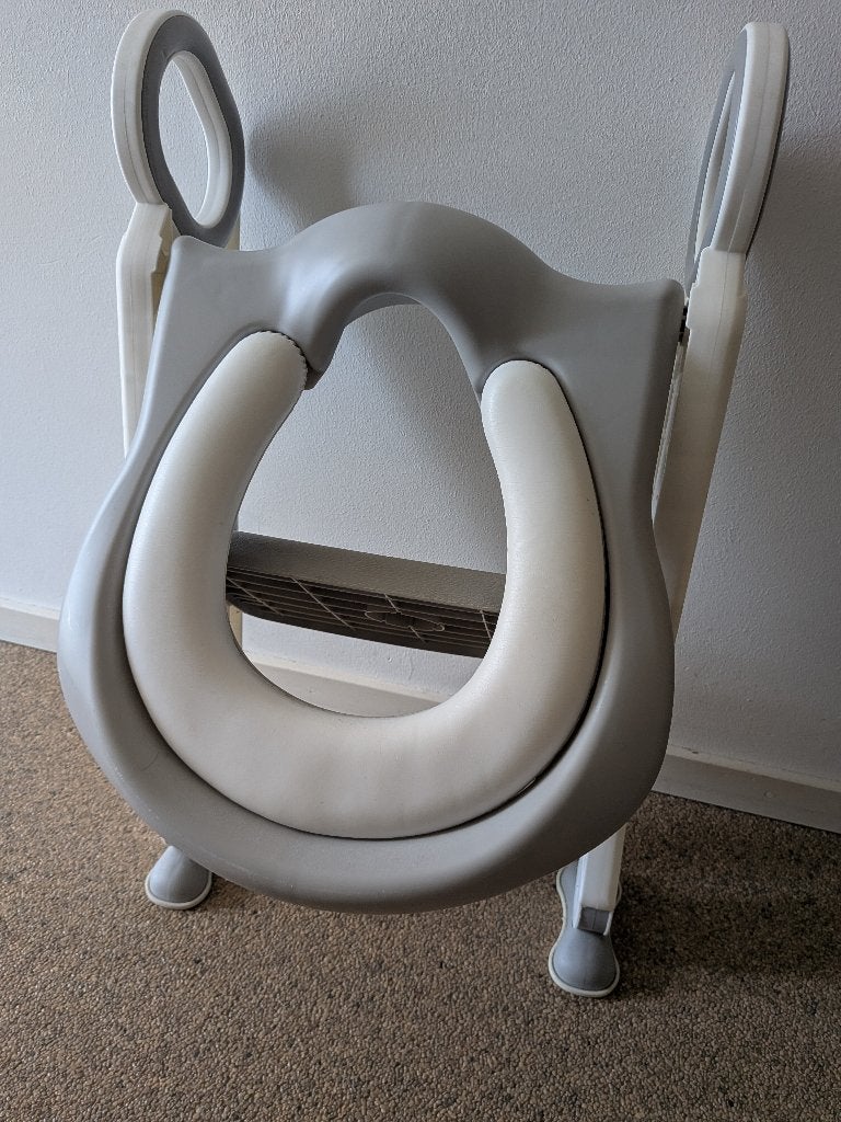 WC kinder trapje wc/grijs, Kinderen en Baby's, Ophalen, Gebruikt