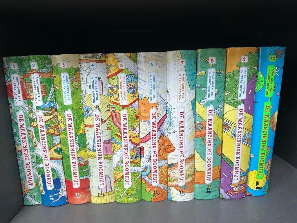 De Waanzinnige Boomhut 1, 3 en 5, Ophalen of Verzenden, Zo goed als nieuw, Fictie algemeen