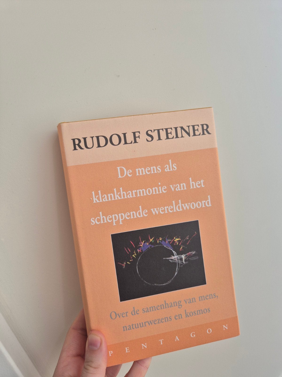 Boek De mens alsklankharmonie van het scheppende wereldwoord, Ophalen of Verzenden, Zo goed als nieuw, Rudolf Steiner