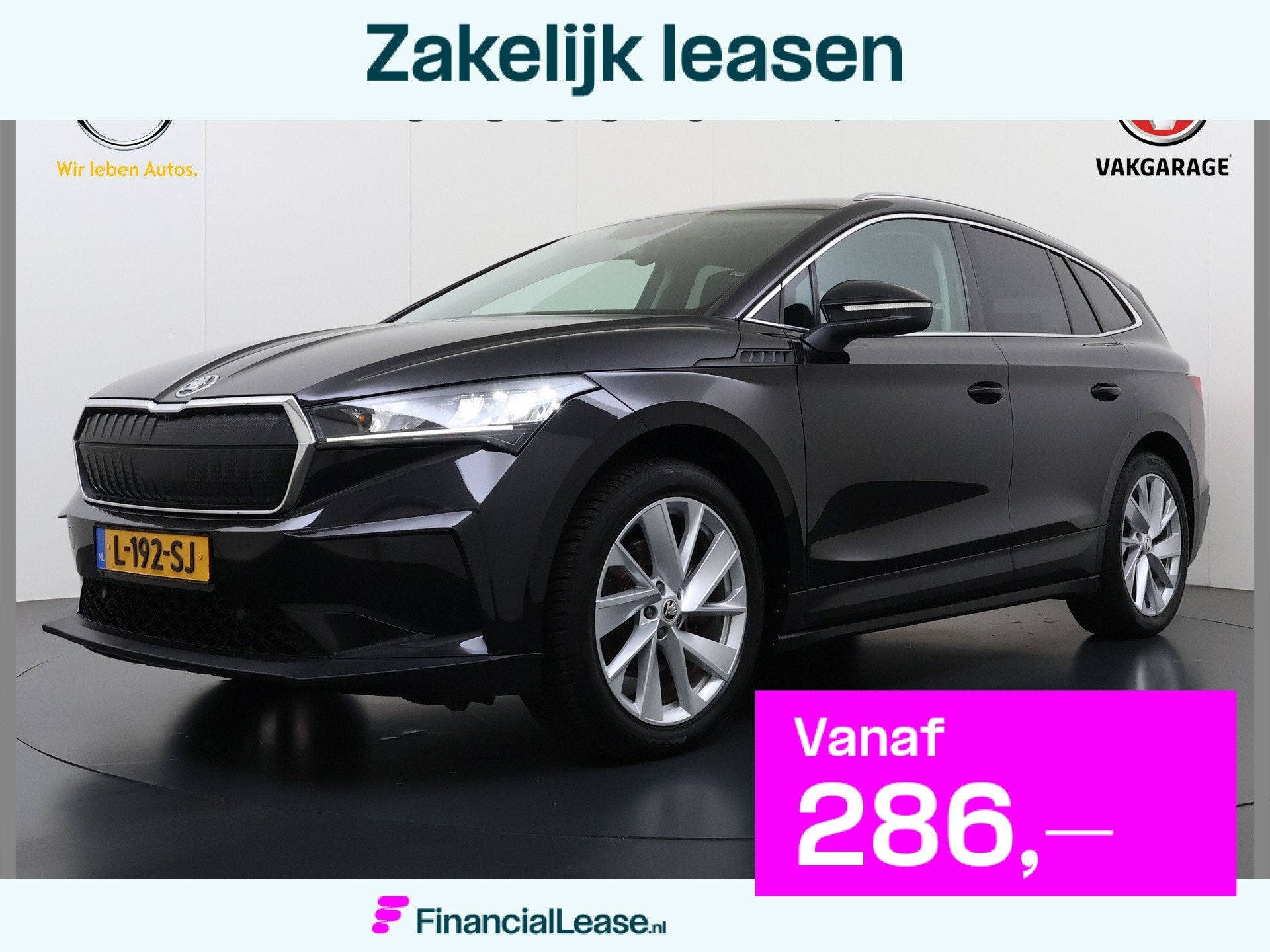 Skoda Enyaq iV 180PK SOH 91% 3-Zone Ecc Camera Navi Ecc Stoe, Automaat, 390 km, Achterwielaandrijving, Gebruikt