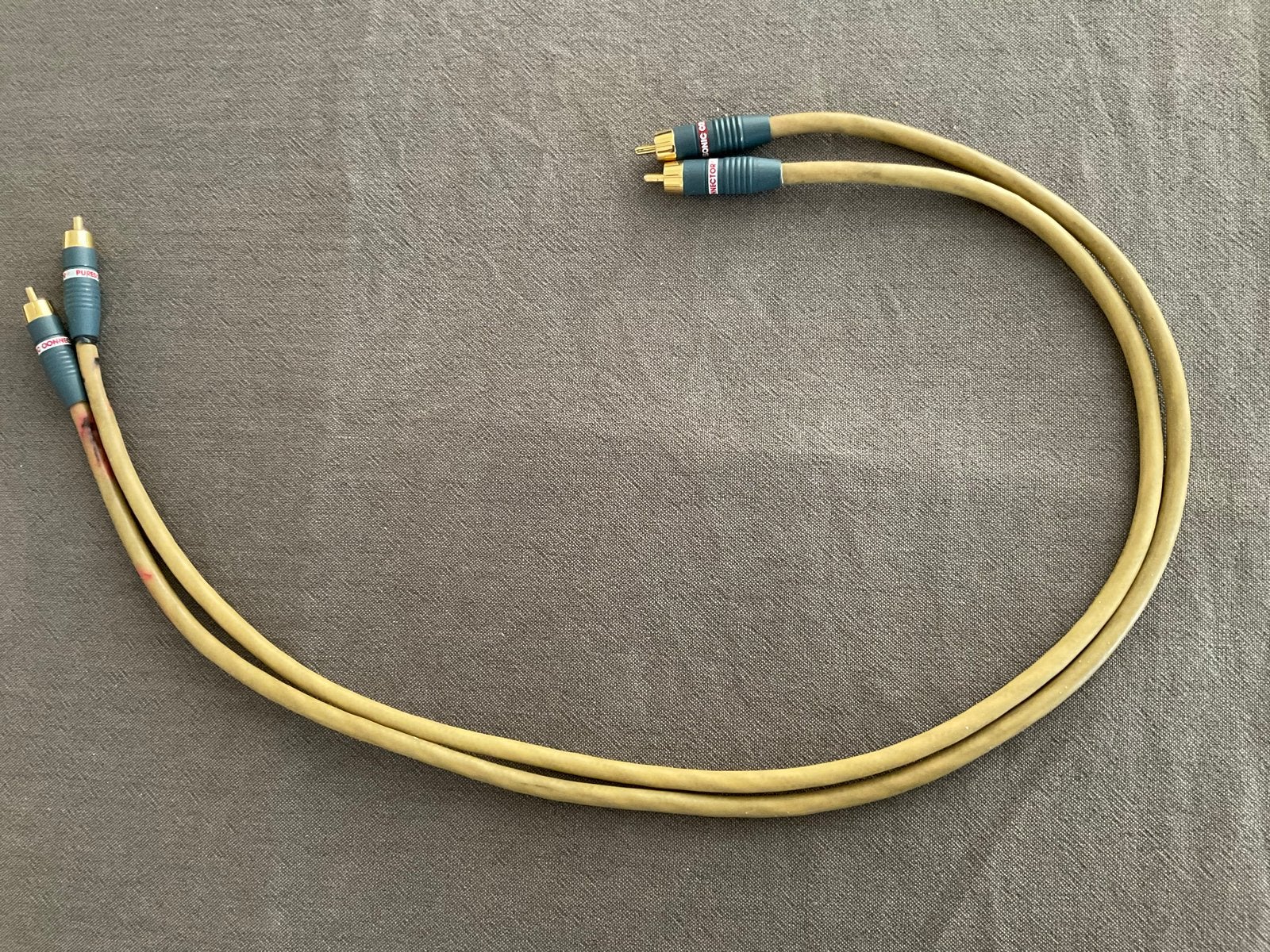 Van den Hul D 102 MK III Interlink Kabel, Audio, Tv en Foto, Audiokabels en Televisiekabels, Ophalen of Verzenden, Gebruikt, Minder dan 2 meter