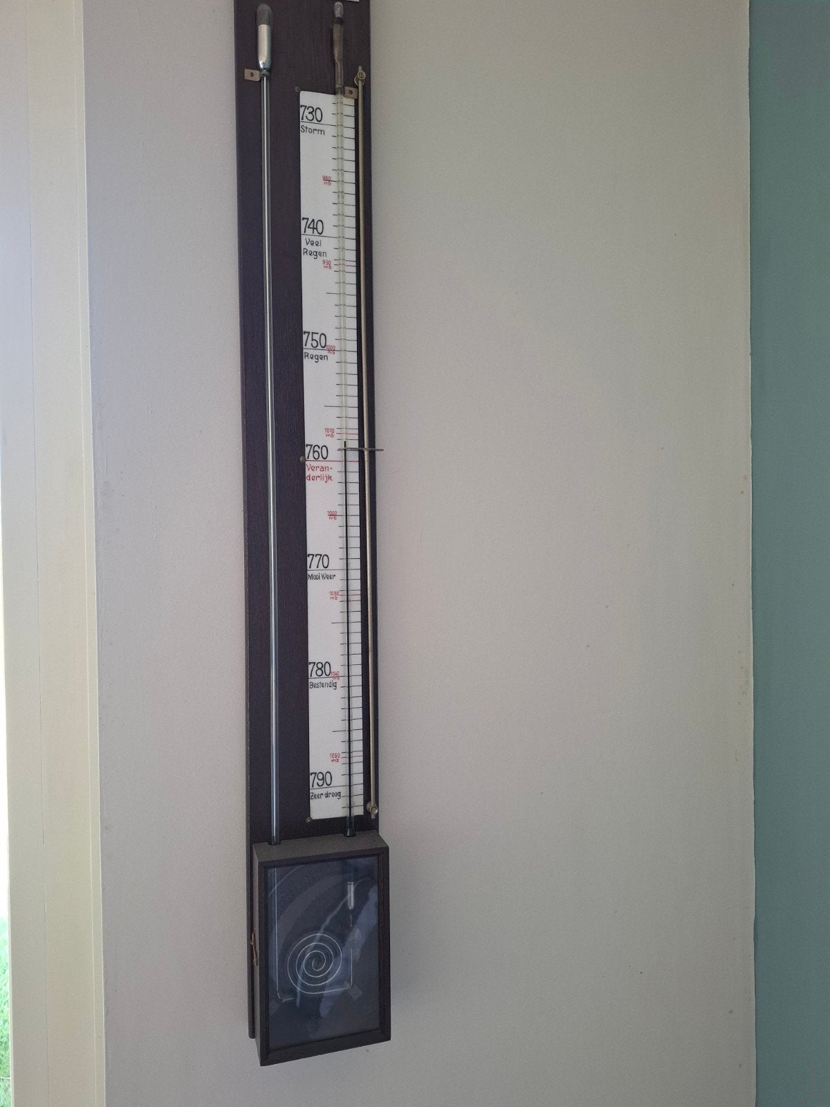 Kontra Barometer - ca. 110 x 15 cm, Ophalen