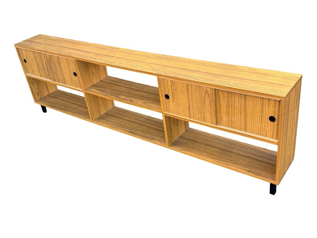 Vintage Lowboard Dressoir Compact Meubel Jaren 60 Teak, Huis en Inrichting, Vintage kast, Vintage kast, Met lade(s), Ophalen of Verzenden