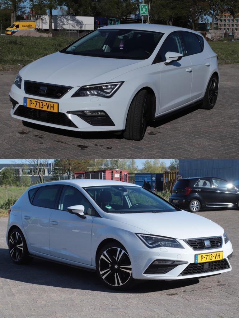 Seat Leon 1.8 TSI 132KW/180PK 2017 Wit, Auto's, Seat, Voorwielaandrijving, Stof, 4 cilinders, Wit