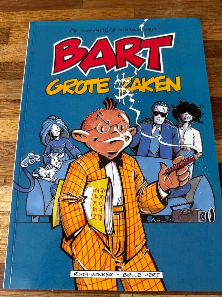 Bart Grote Zaken - Rudi Jonker - Bolle Hert, Eén stripboek, Ophalen of Verzenden, Zo goed als nieuw