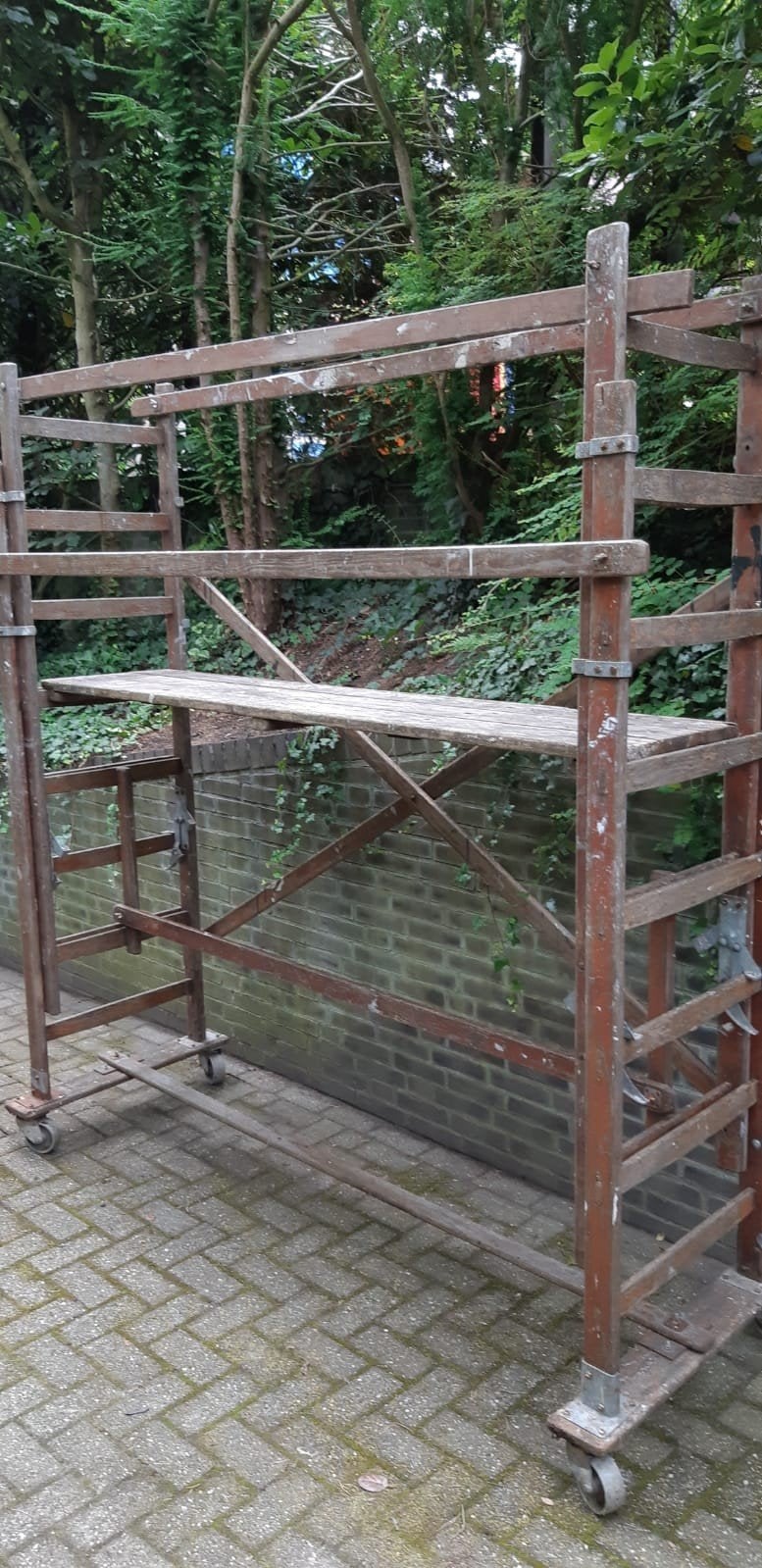 Steiger, stelling, bouw, verf, Ophalen, Overige typen, 5 meter of hoger