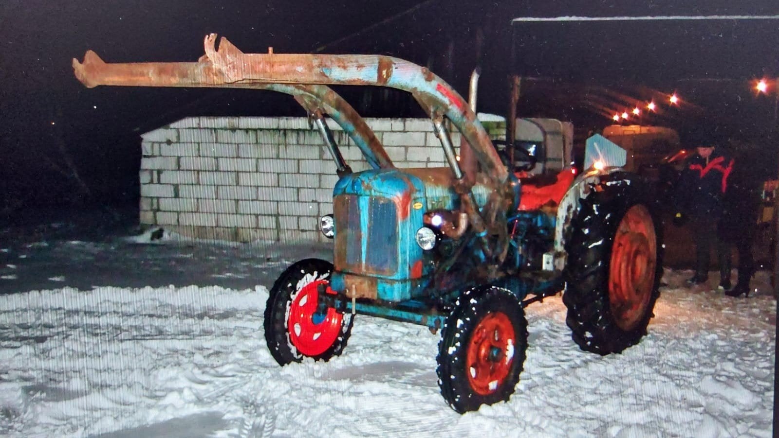Voorlader Baas voor fordson major ford major, Ophalen, Gebruikt
