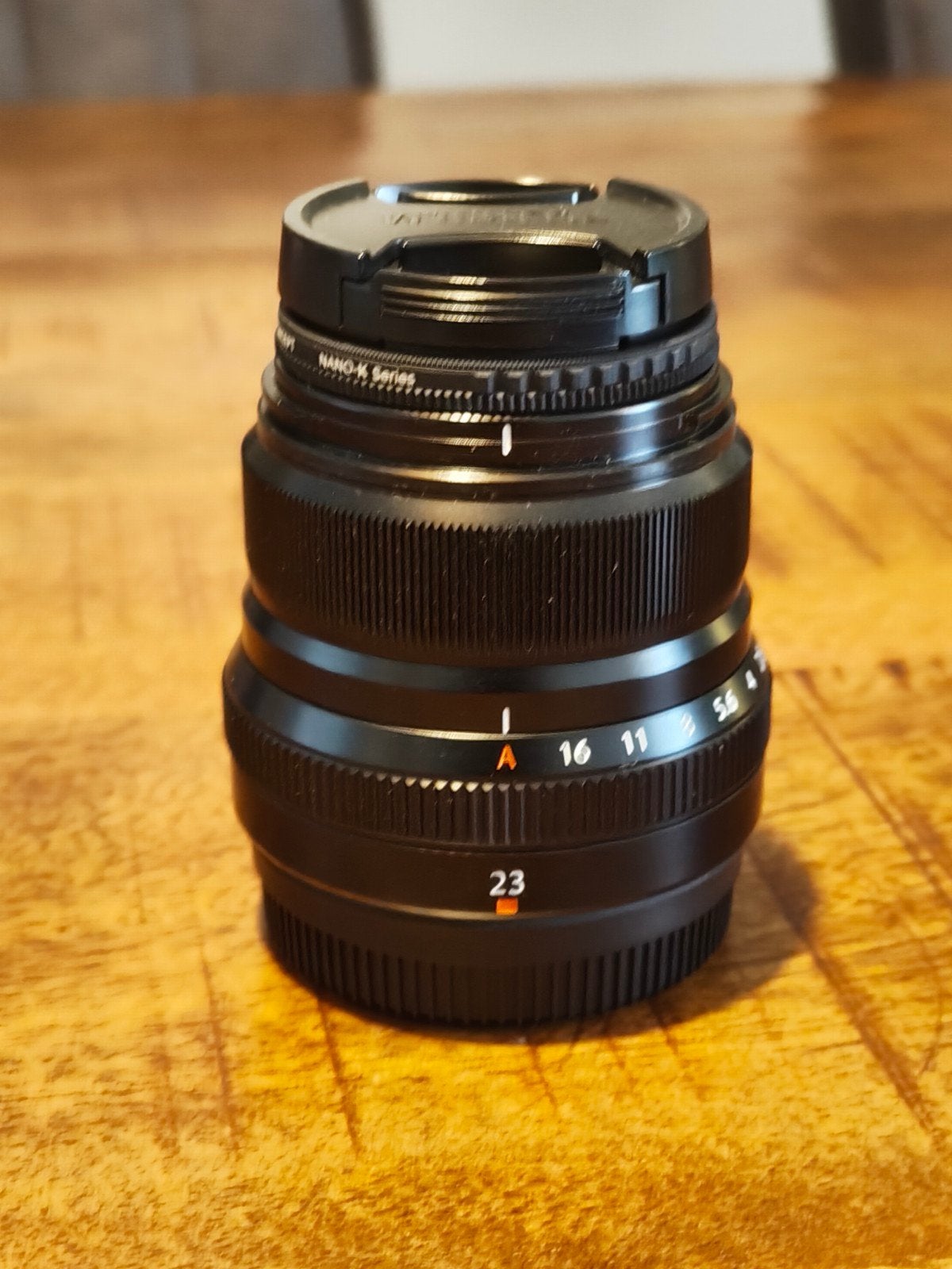 Fujinon XF 23mm F2 R WR lens voor Fujifilm X-mount, Ophalen, Fujifilm, Zo goed als nieuw, Standaardlens