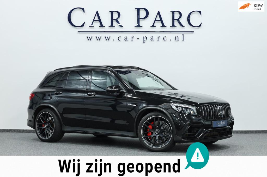 Mercedes-Benz AMG GLC 63 S 4MATIC 510+PK BTW!/LED/PANO/LEER+, Auto's, Automaat, Gebruikt, 4000 cc, Zwart