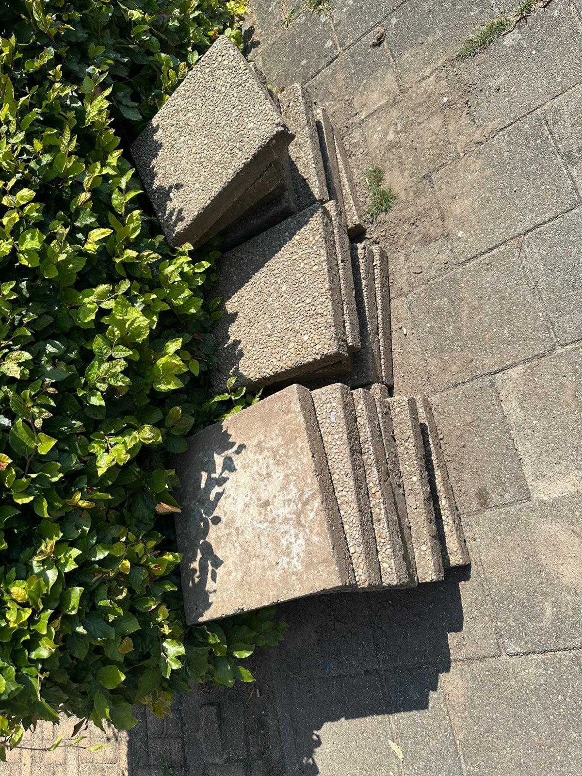 Grindtegels gratis af te halen 30 x30 cm, Ophalen of Verzenden, Zo goed als nieuw, Overige materialen