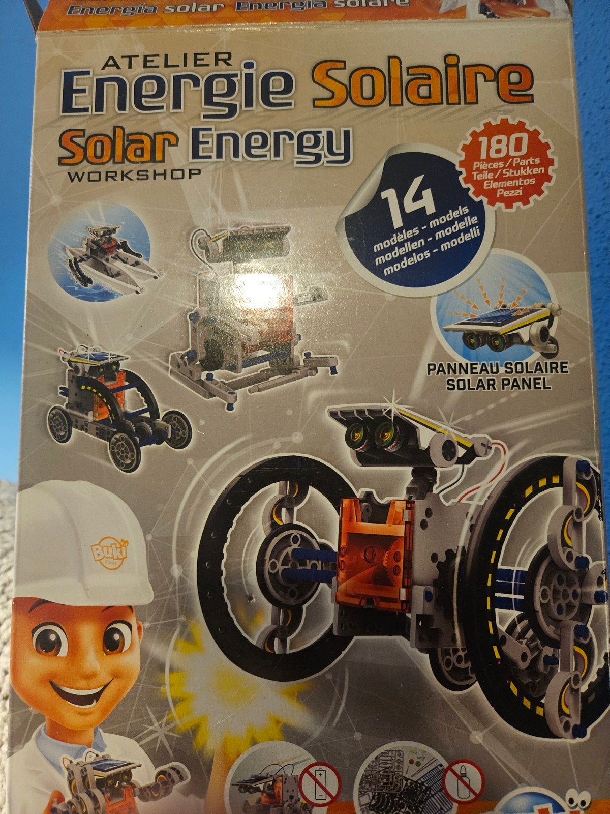 Buki Atelier Energie Solaire - Solar Energy Workshop, Ophalen, Zo goed als nieuw, Bouwen
