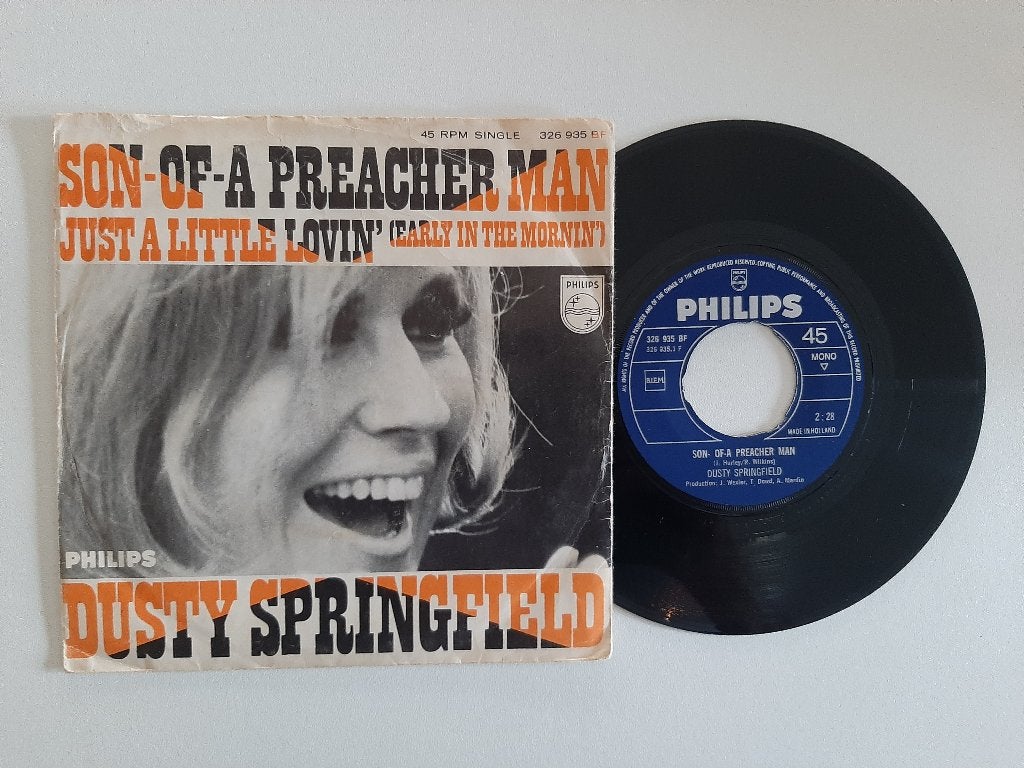 Dusty Springfield ‎– Son-Of-A Preacher Man /, Gebruikt, 7 inch, Ophalen of Verzenden, Pop