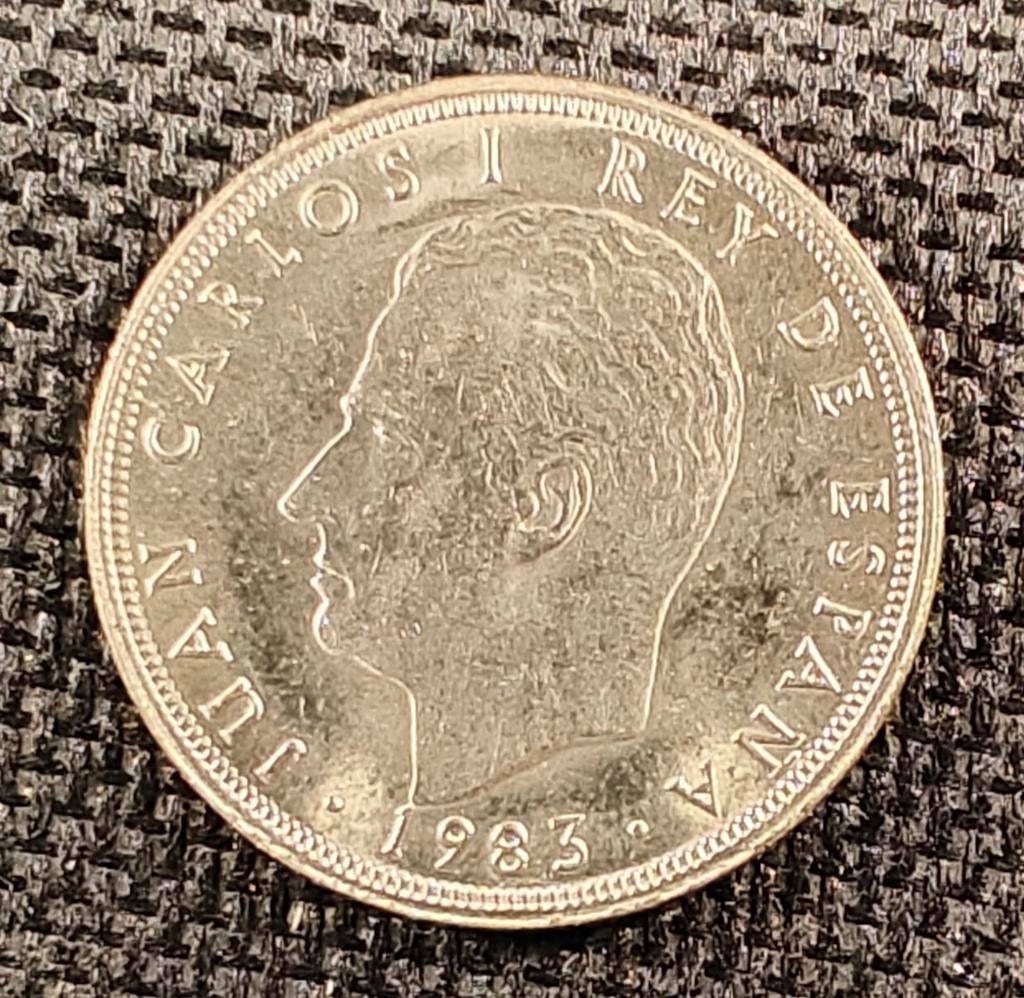 5 Spaanse Pesetas munt 1983 - Juan Carlos I, Ophalen