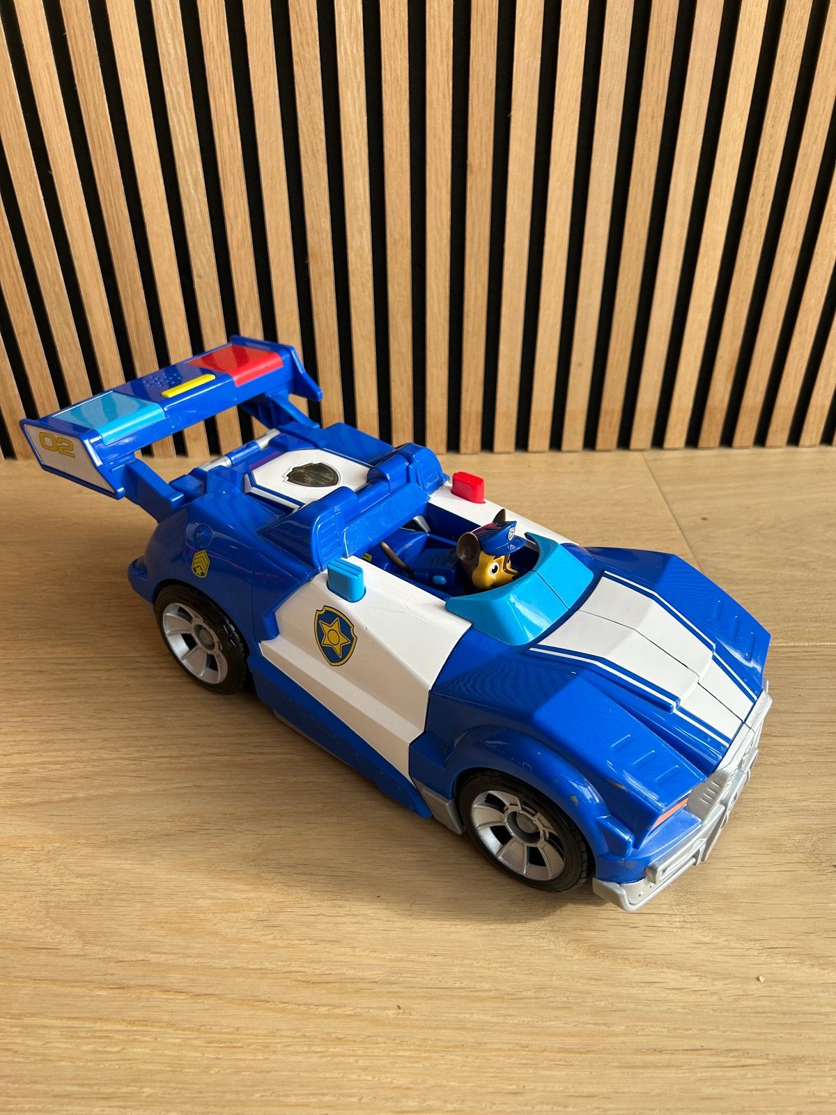 Paw Patrol Chase's politie cruiser met motor en Chase, Kinderen en Baby's, Speelgoed | Speelgoedvoertuigen, Ophalen of Verzenden
