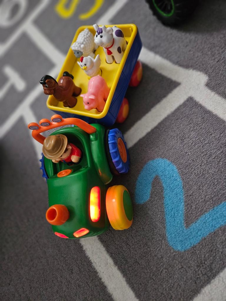 Tractor met boerderijdieren, Ophalen of Verzenden
