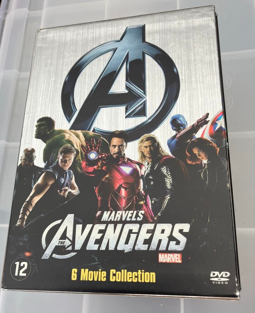Marvel's The Avengers 6 Movie Collection DVD Boxset, Vanaf 12 jaar, Ophalen of Verzenden, Zo goed als nieuw, Boxset