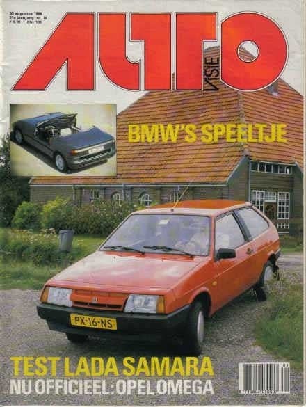 Autovisie 18 1986 : BMW Z1 - Peugeot 404 Cabrio / 504 Cabrio, Ophalen of Verzenden, Gelezen, Algemeen