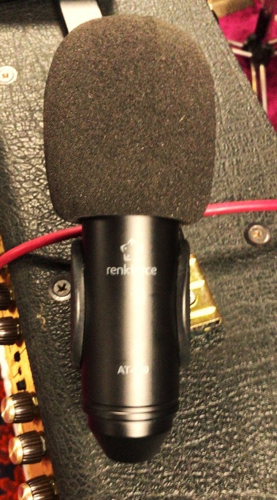 Renkforce AT-100 Microfoon condenser capsule+klem/plofkap, Ophalen of Verzenden, Zo goed als nieuw