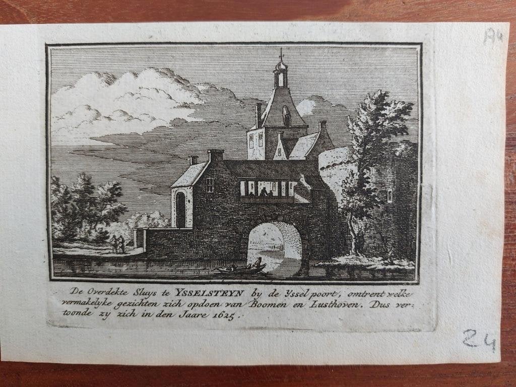 174 / De overdekte sluys te Ysselstein - IJsselstein, Ophalen of Verzenden
