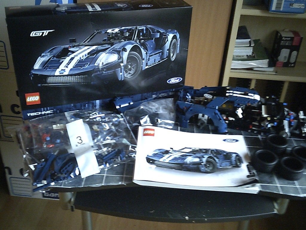 te koop lego bouwdoos race auto ford GT, Nieuw, Ophalen, Overige merken, Groter dan 1:32