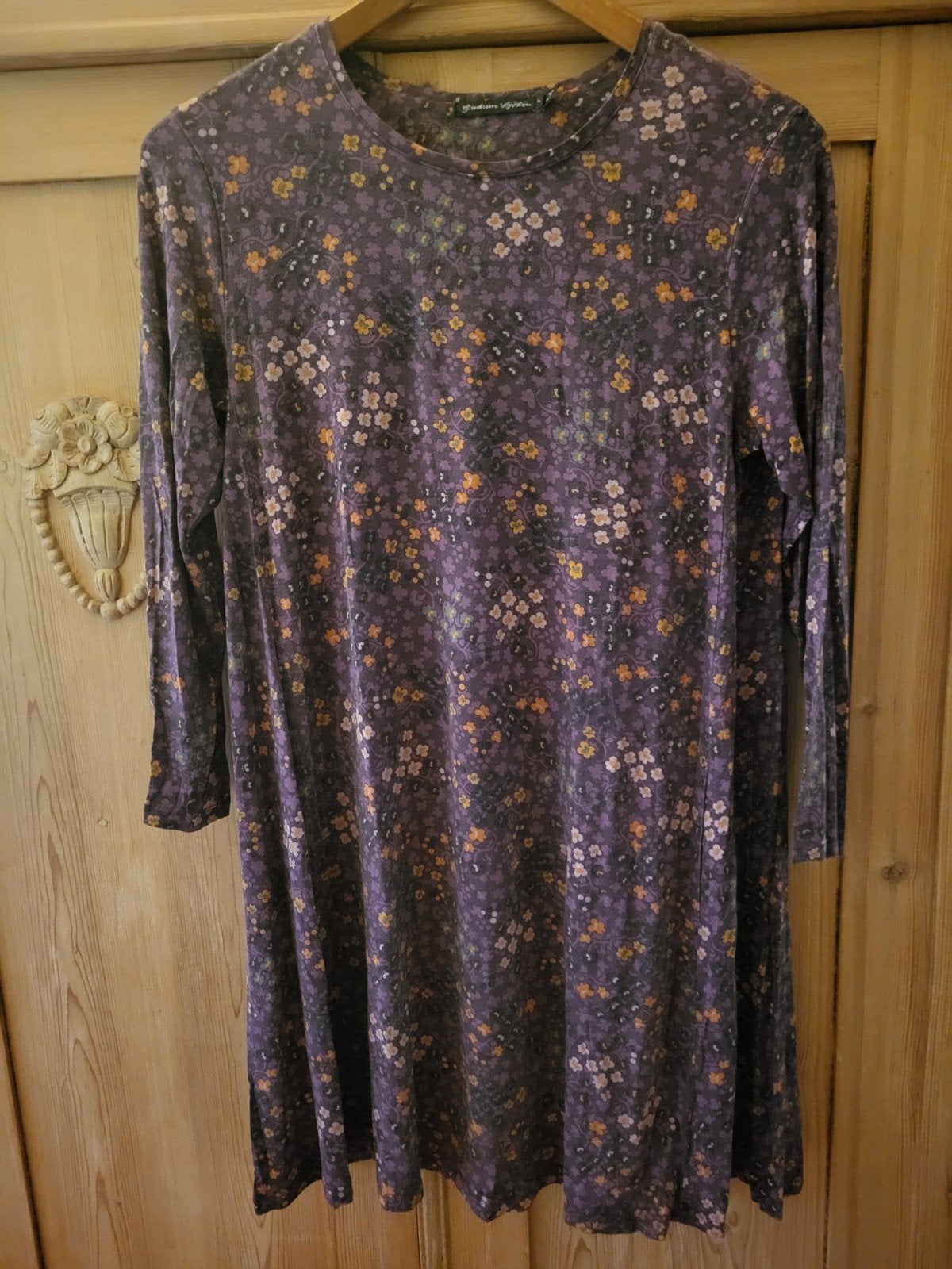 Gudrun Sjoden jurk/tuniek maat L, Verzenden, Maat 42/44 (L), Paars, Boven de knie