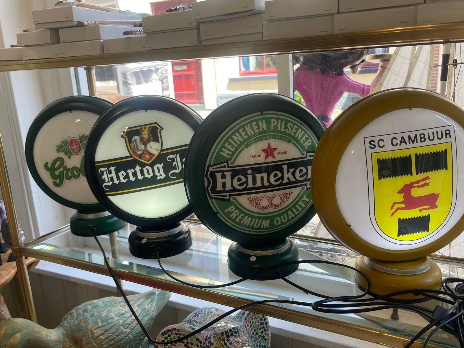 Lamp heineken hertog jan grolsch, Ophalen of Verzenden, Zo goed als nieuw, Heineken