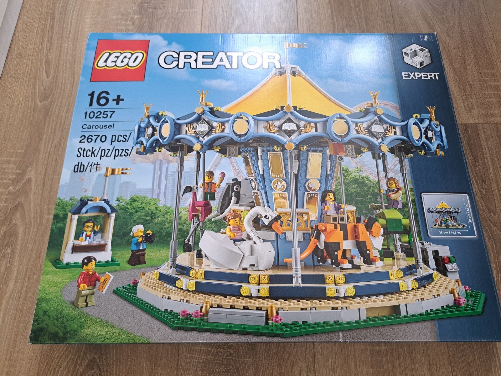 Lego 10257 Carrousel - Compleet, Gedemonteerd en gesorteerd!, Kinderen en Baby's, Speelgoed | Duplo en Lego, Lego, Ophalen of Verzenden
