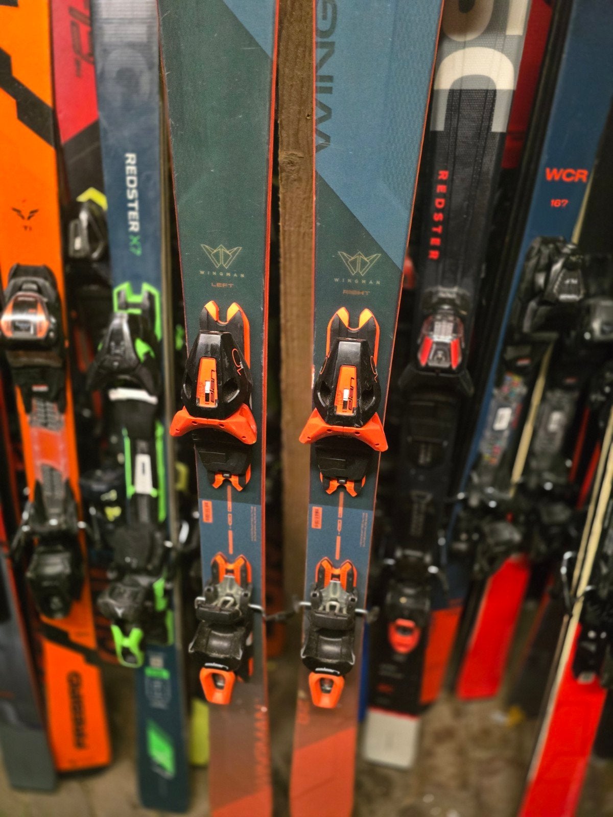 160cm ELAN WINGMAN ALL MOUNTAIN SKIS, Overige merken, 160 tot 180 cm, Q, Ophalen of Verzenden
