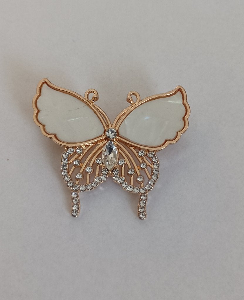 Vlinder broche, Overige materialen, Overige kleuren, Minder dan 4 cm, Nieuw