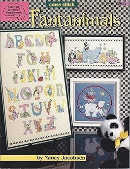 Patroonboek - Fantanimals by Nancy Jacobsen, Ophalen of Verzenden, Zo goed als nieuw, Handborduren, Patroon