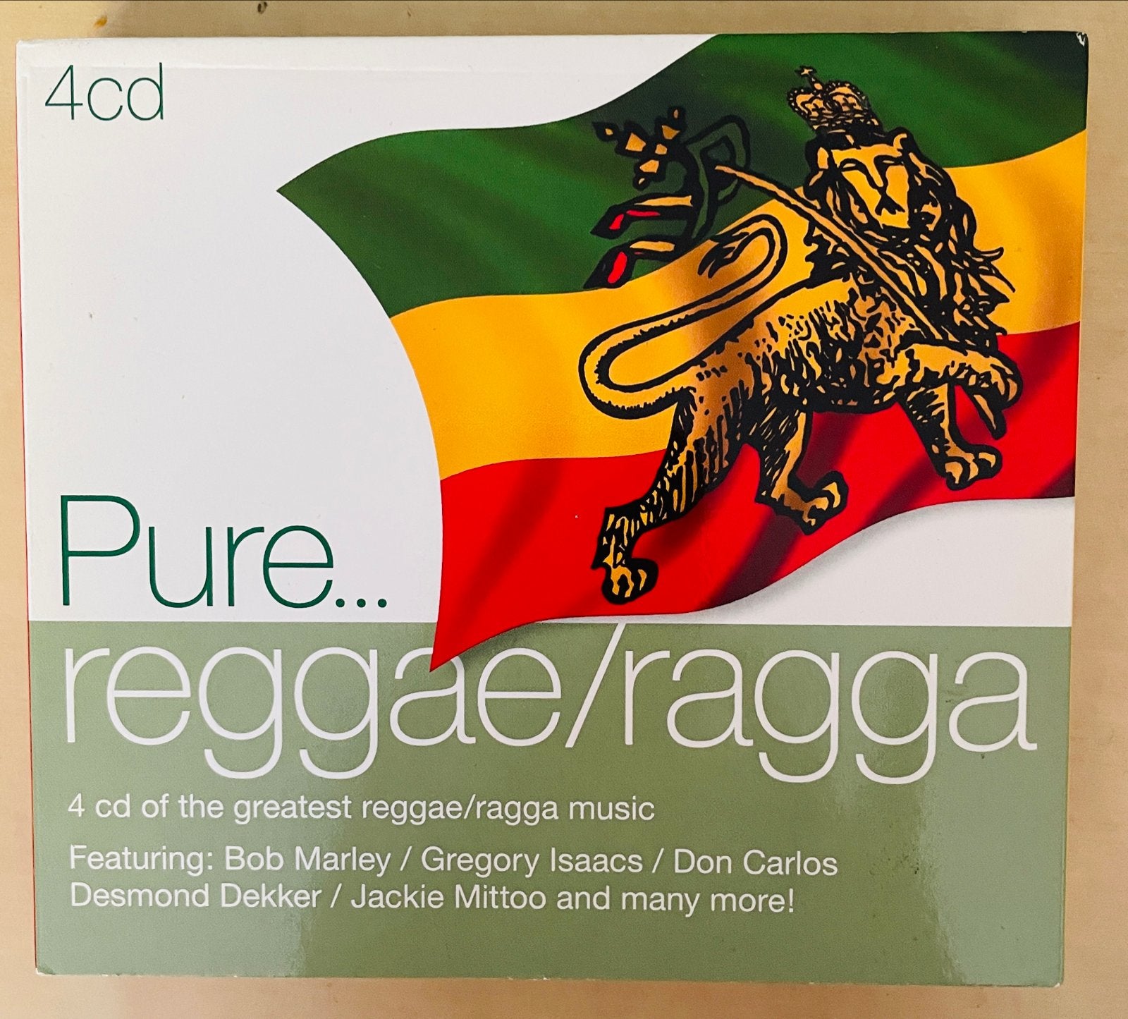Pure... Reggae/Ragga 4CD Boxset - Bob Marley e.a., Ophalen of Verzenden, Reggae, Nieuw in verpakking, Boxset