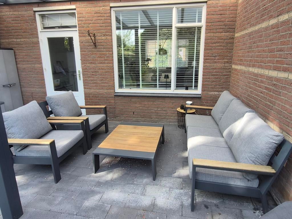 Exotan Valerie Loungeset: 3-zitsbank, 2 stoelen, tafel, Tuin en Terras, Ophalen of Verzenden