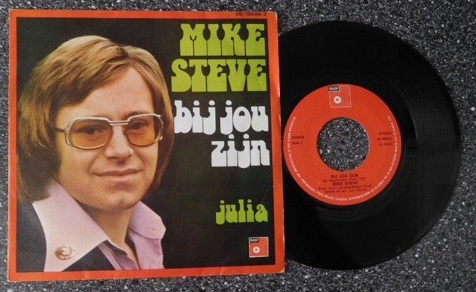 Mike Steve - bij jou zijn (vanaf € 1,75), Cd's en Dvd's, Ophalen of Verzenden, Zo goed als nieuw, 7 inch, Levenslied of Smartlap