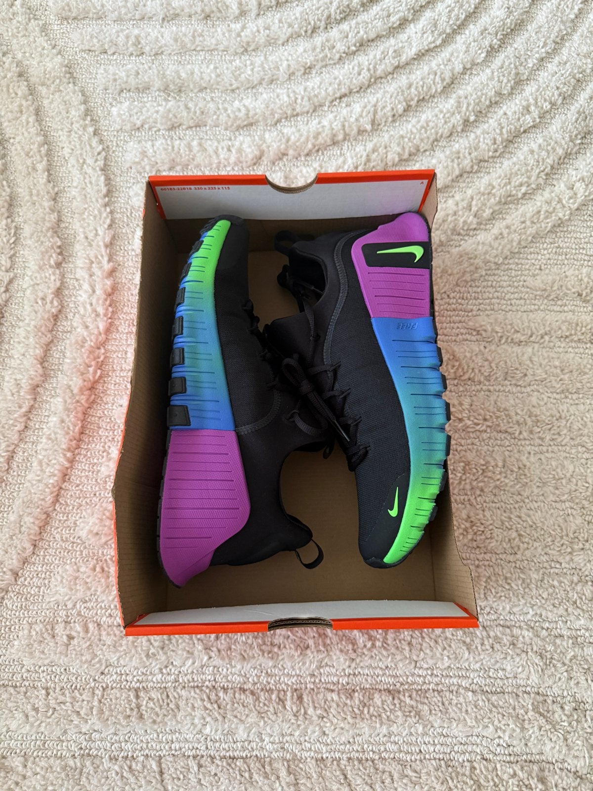 Nike Free Metcon 6 Sportschoenen - Zwart/Multicolor, Overige kleuren, Nieuw, Ophalen of Verzenden, Sneakers of Gympen
