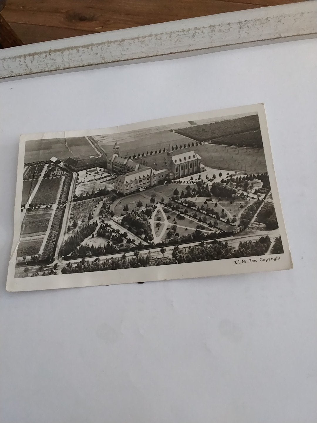Oude Ansichtkaart Huize Providentia Sterksel N.B. KLM, Ophalen of Verzenden, 1920 tot 1940, Gelopen, Noord-Brabant